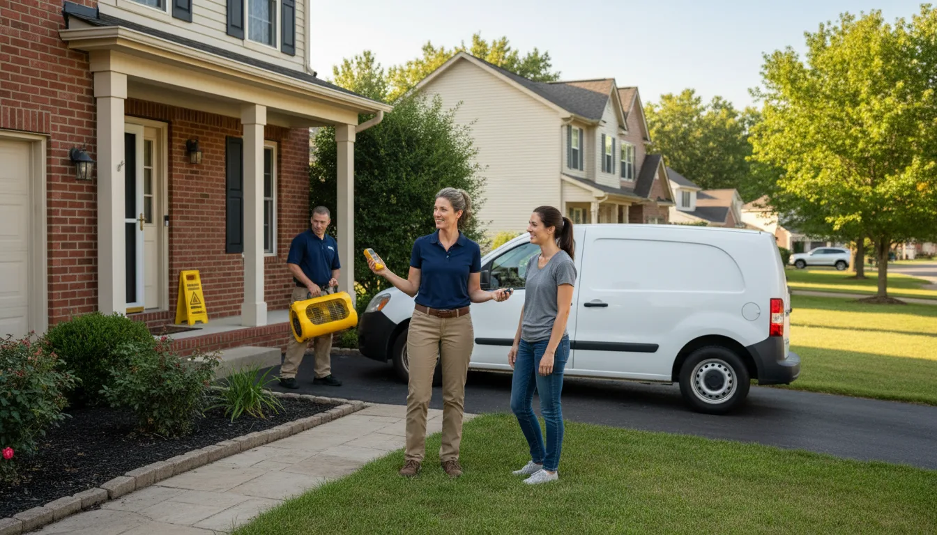 Water restoration image for Home Water Damage Repair in Morland, KS